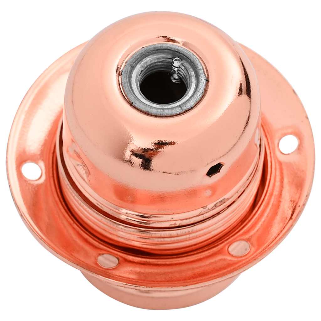 2 pcs Lamp holders Rose Gold E27