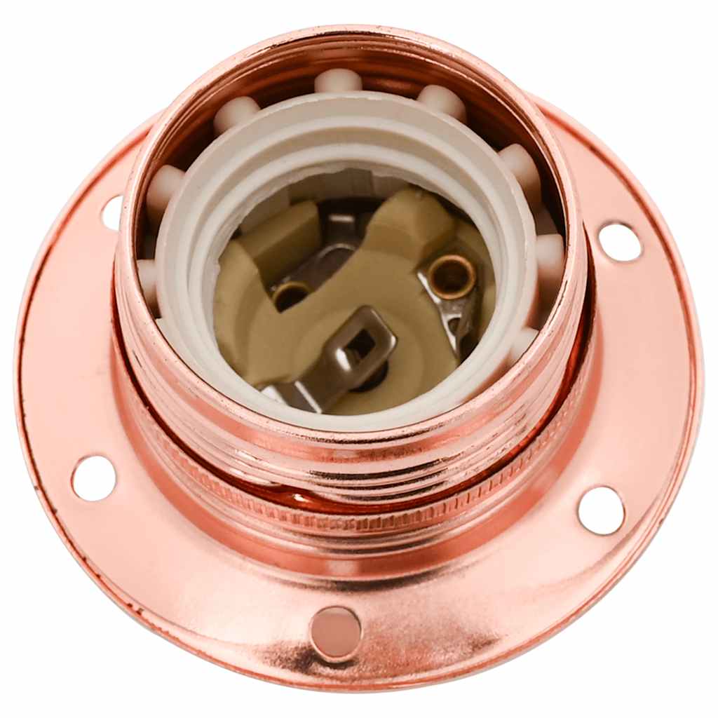 2 pcs Lamp holders Rose Gold E27