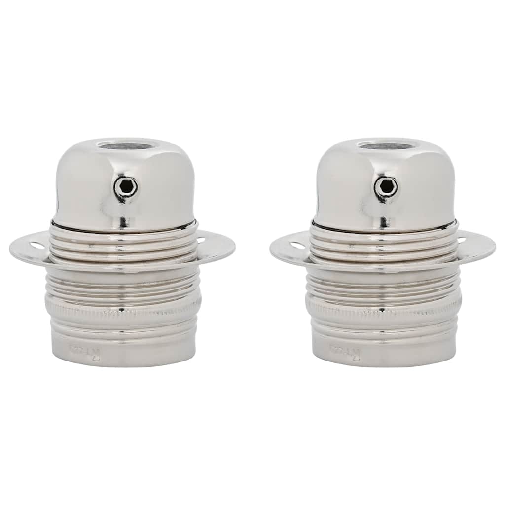lempų laikikliai 2 vnt Satin Nickel E27