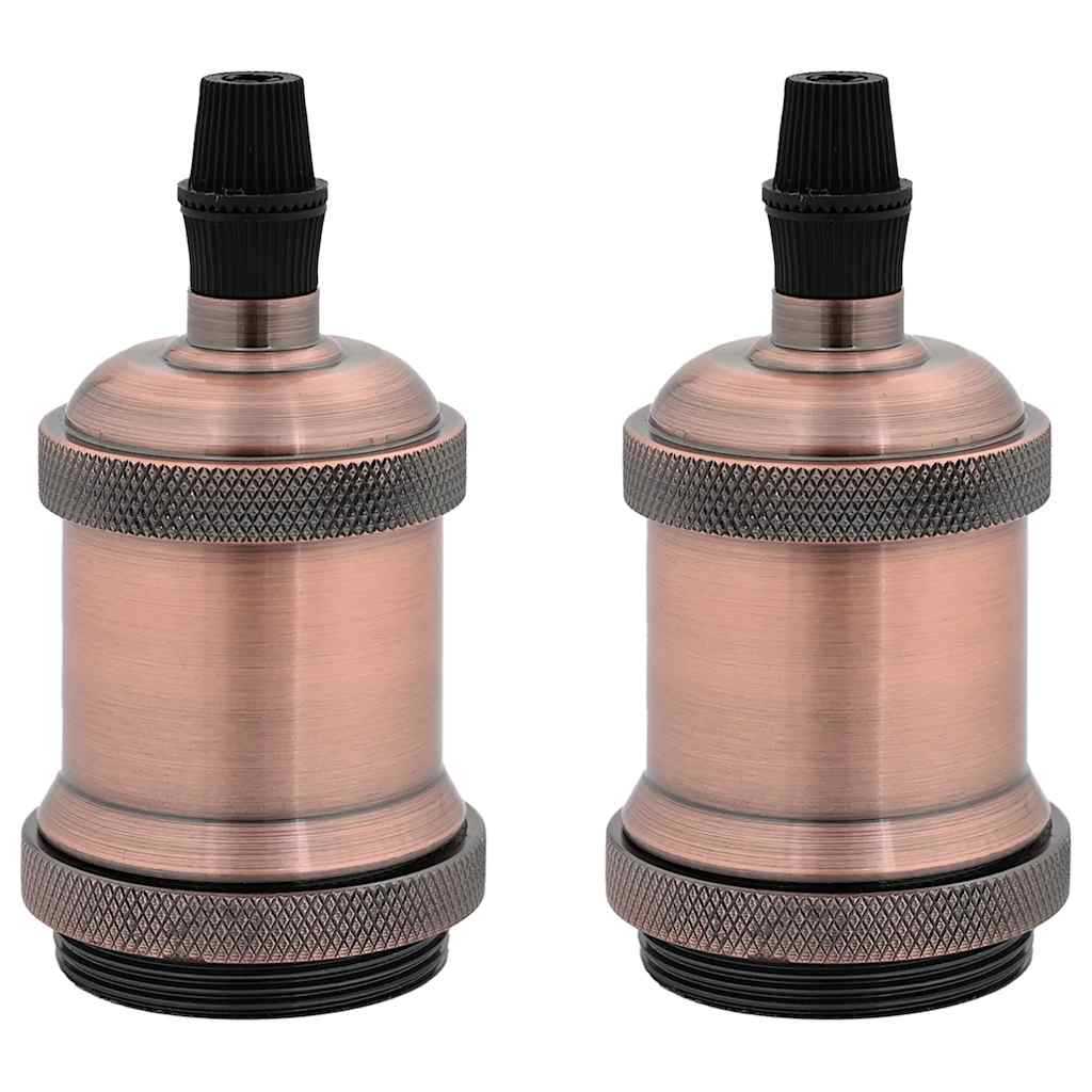 lempų laikikliai 2 vnt Red Bronze E27