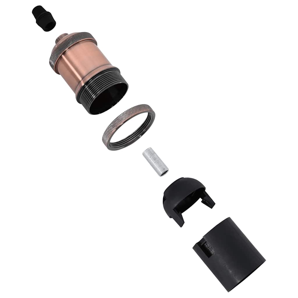 lempų laikikliai 2 vnt Red Bronze E27