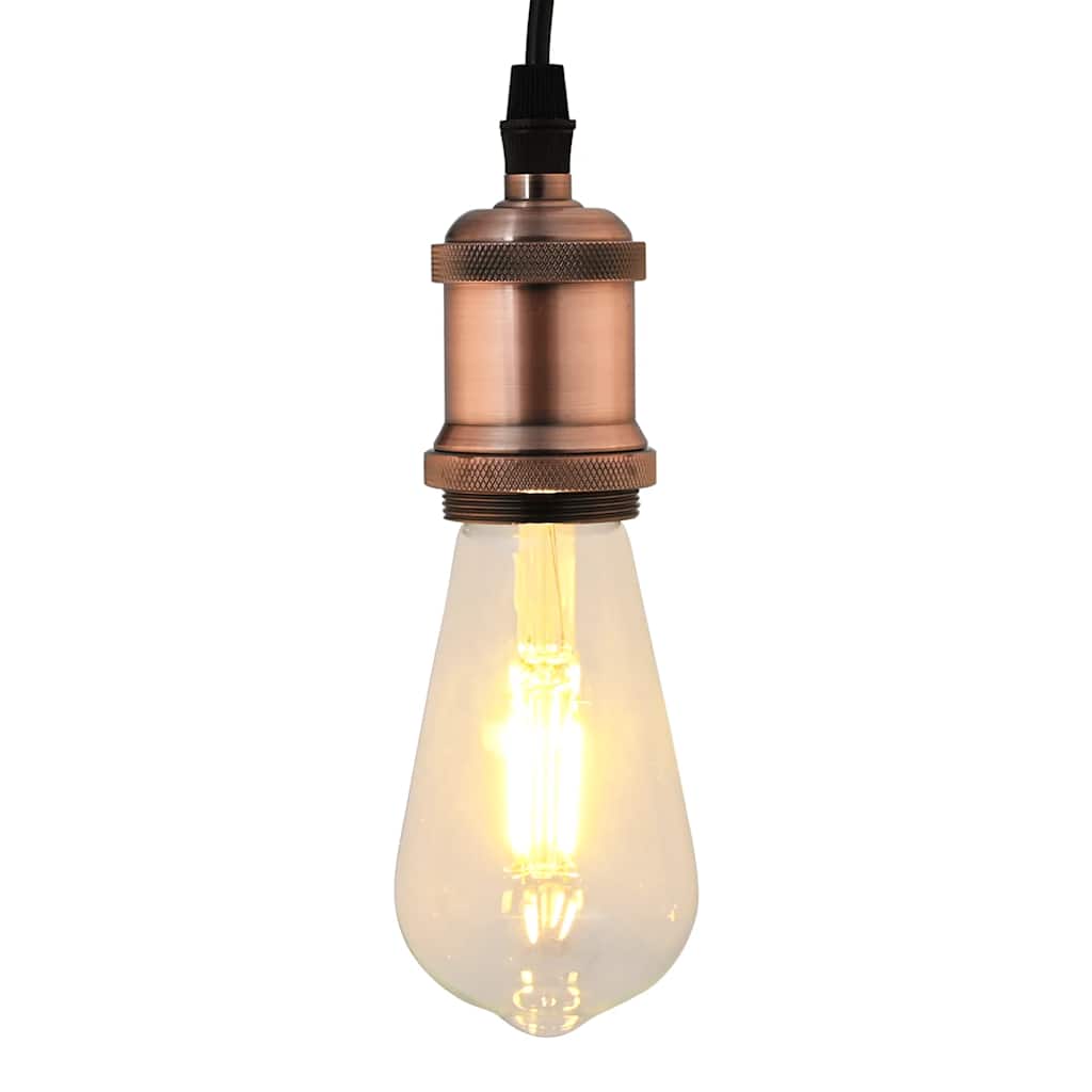 lempų laikikliai 2 vnt Red Bronze E27