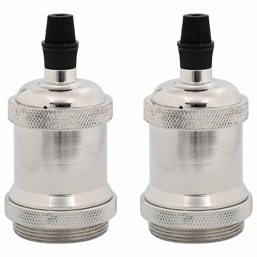 lempų laikikliai 2 vnt Satin Nickel E27