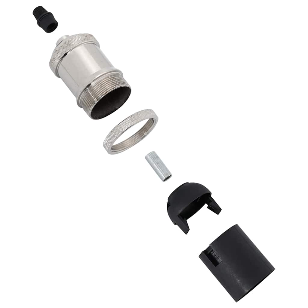 lempų laikikliai 2 vnt Satin Nickel E27