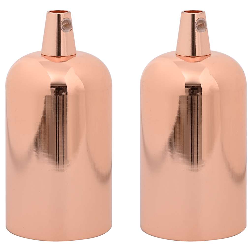 lempų laikikliai 2 vnt Rose Gold E27