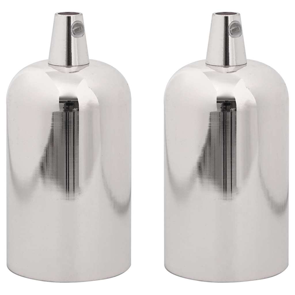 lempų laikikliai 2 vnt Satin Nickel E27
