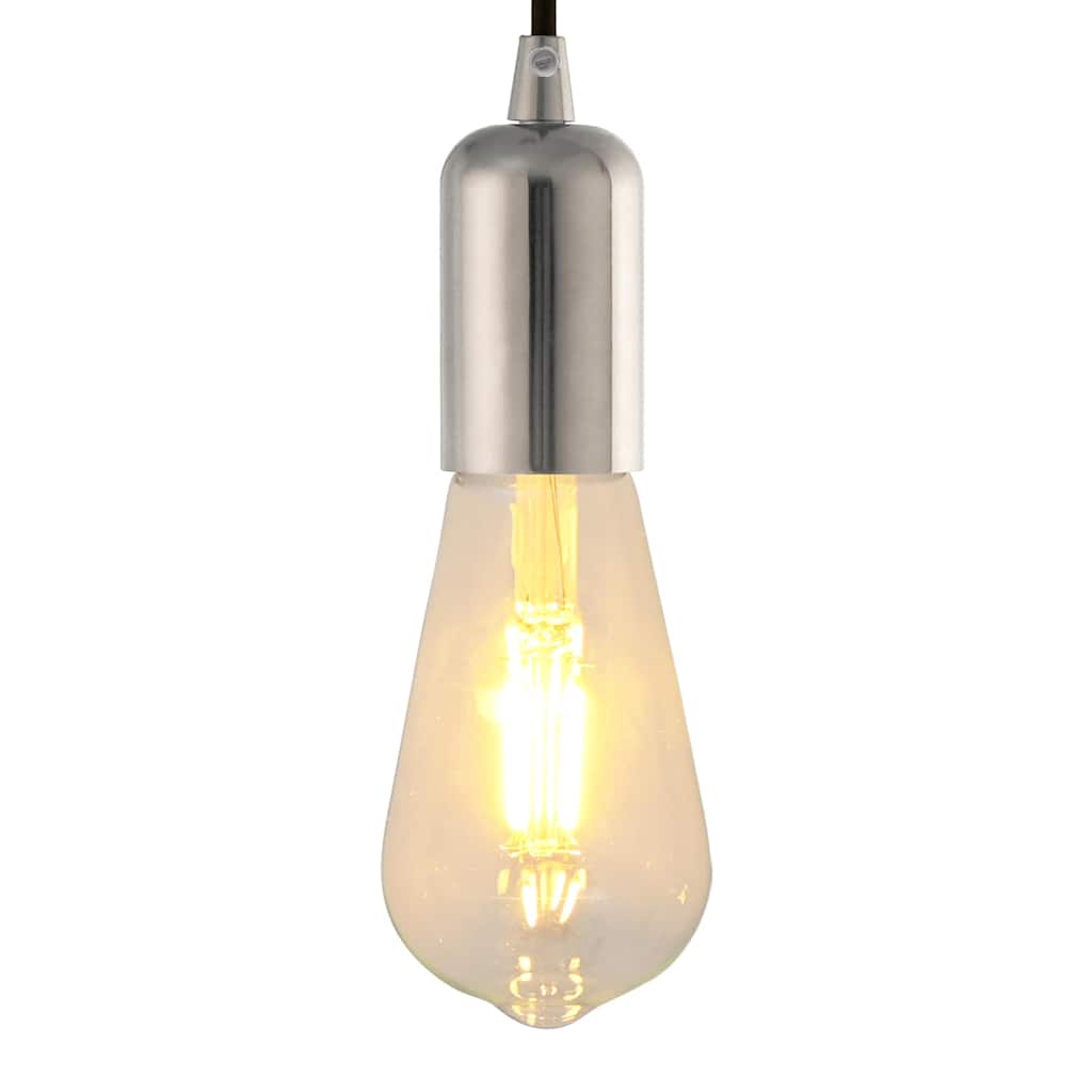 lempų laikikliai 2 vnt Satin Nickel E27