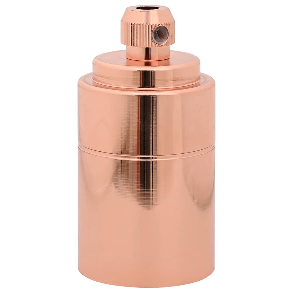 2 pcs Lamp holders Rose Gold E27