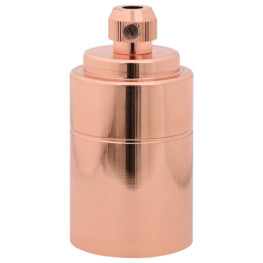2 pcs Lamp holders Rose Gold E27