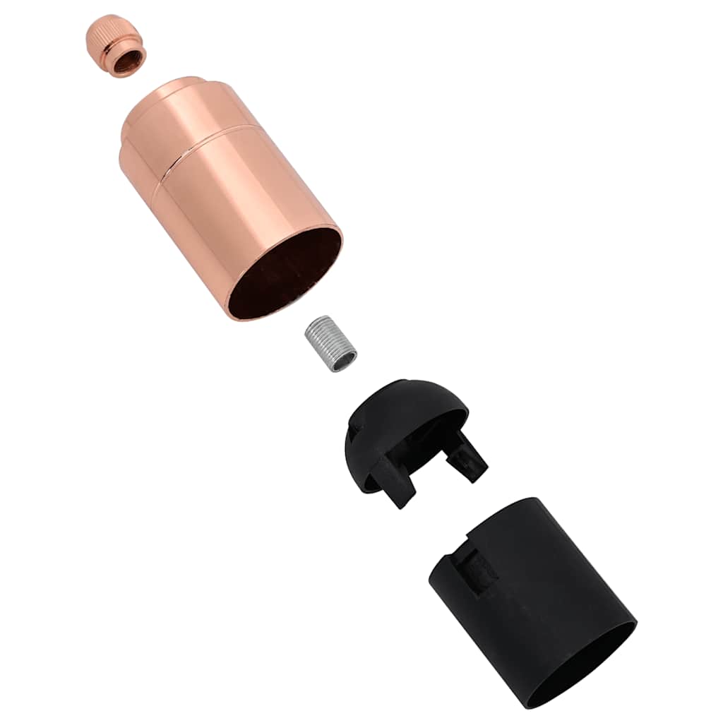 2 pcs Lamp holders Rose Gold E27