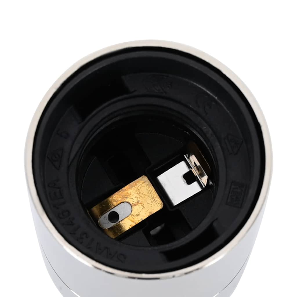 lempų laikikliai 2 vnt Satin Nickel E27