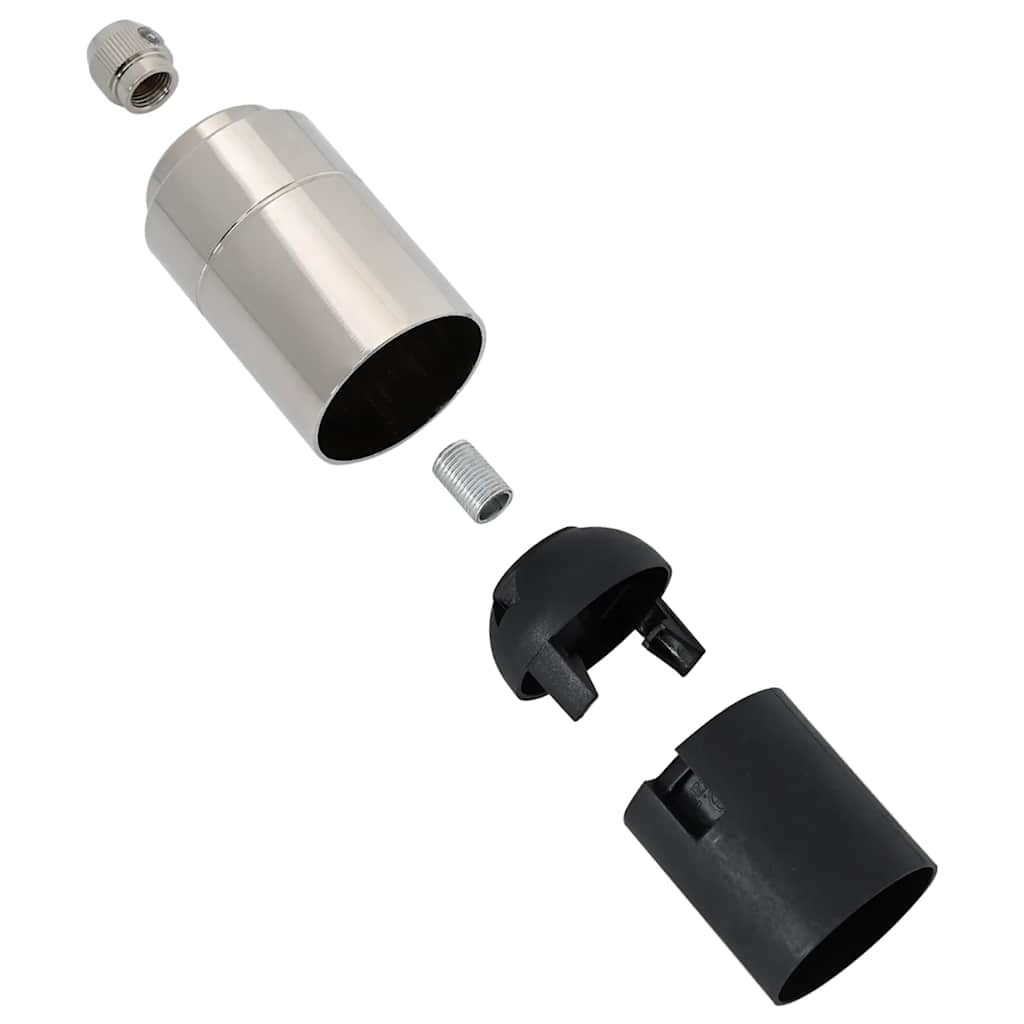 lempų laikikliai 2 vnt Satin Nickel E27