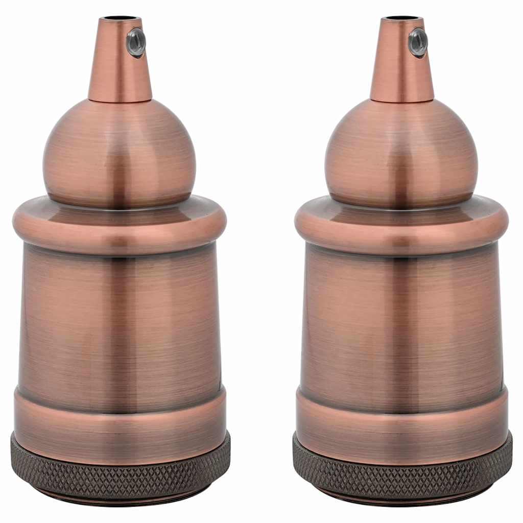lempų laikikliai 2 vnt Red Bronze E27