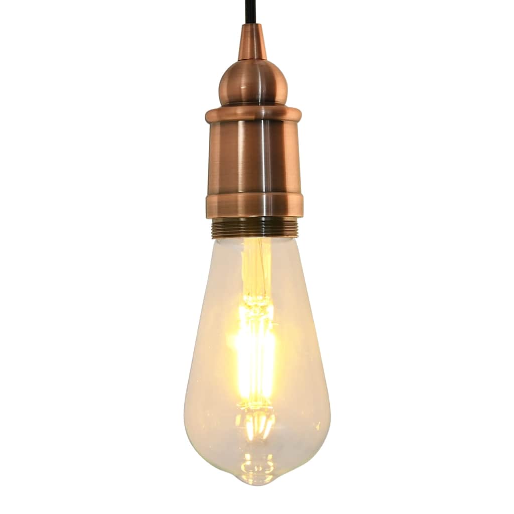 lempų laikikliai 2 vnt Red Bronze E27