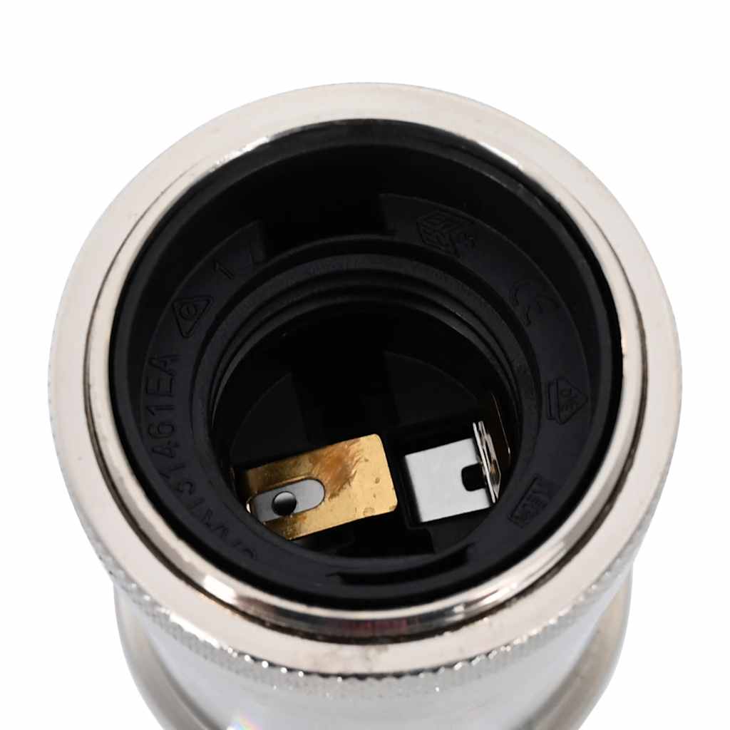 lempų laikikliai 2 vnt Satin Nickel E27