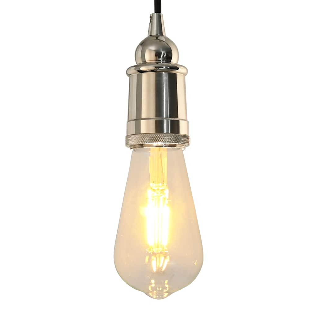 lempų laikikliai 2 vnt Satin Nickel E27