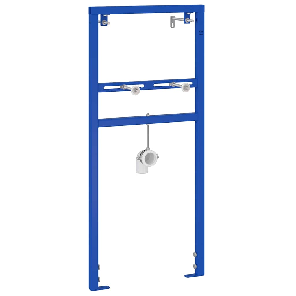Bathroom wall rack Blue 50 x 17.5 x 136 cm Steel