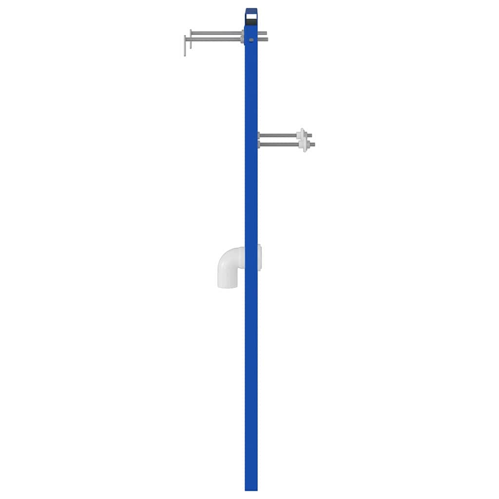 Bathroom wall rack Blue 50 x 17.5 x 136 cm Steel