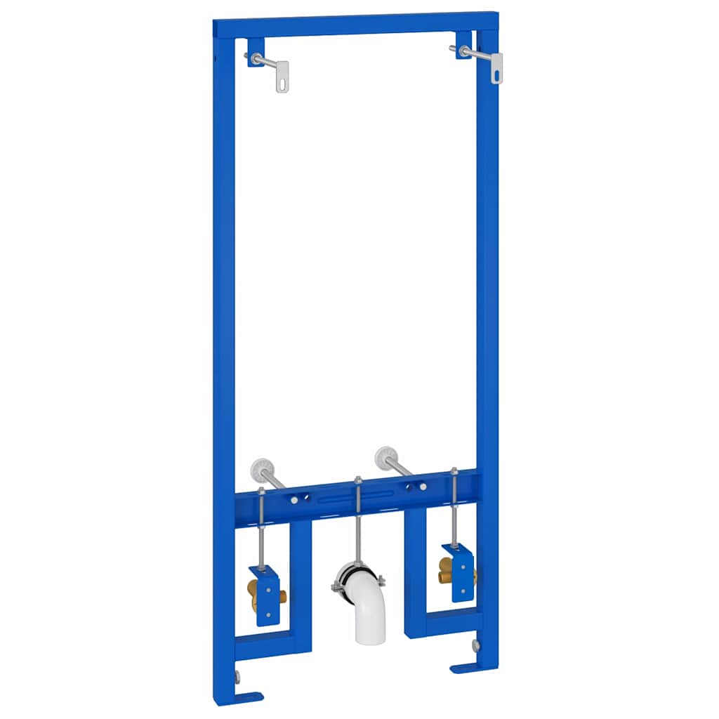 Bathroom wall rack Blue 50 x 17.5 x 136 cm Steel