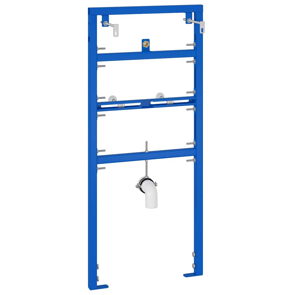 Bathroom wall rack Blue 50 x 17.5 x 136 cm Steel