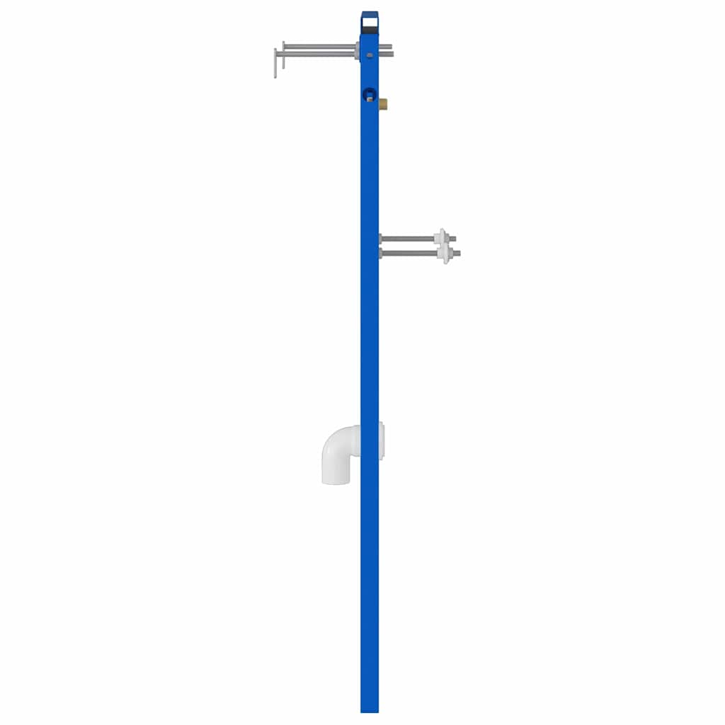 Bathroom wall rack Blue 50 x 17.5 x 136 cm Steel