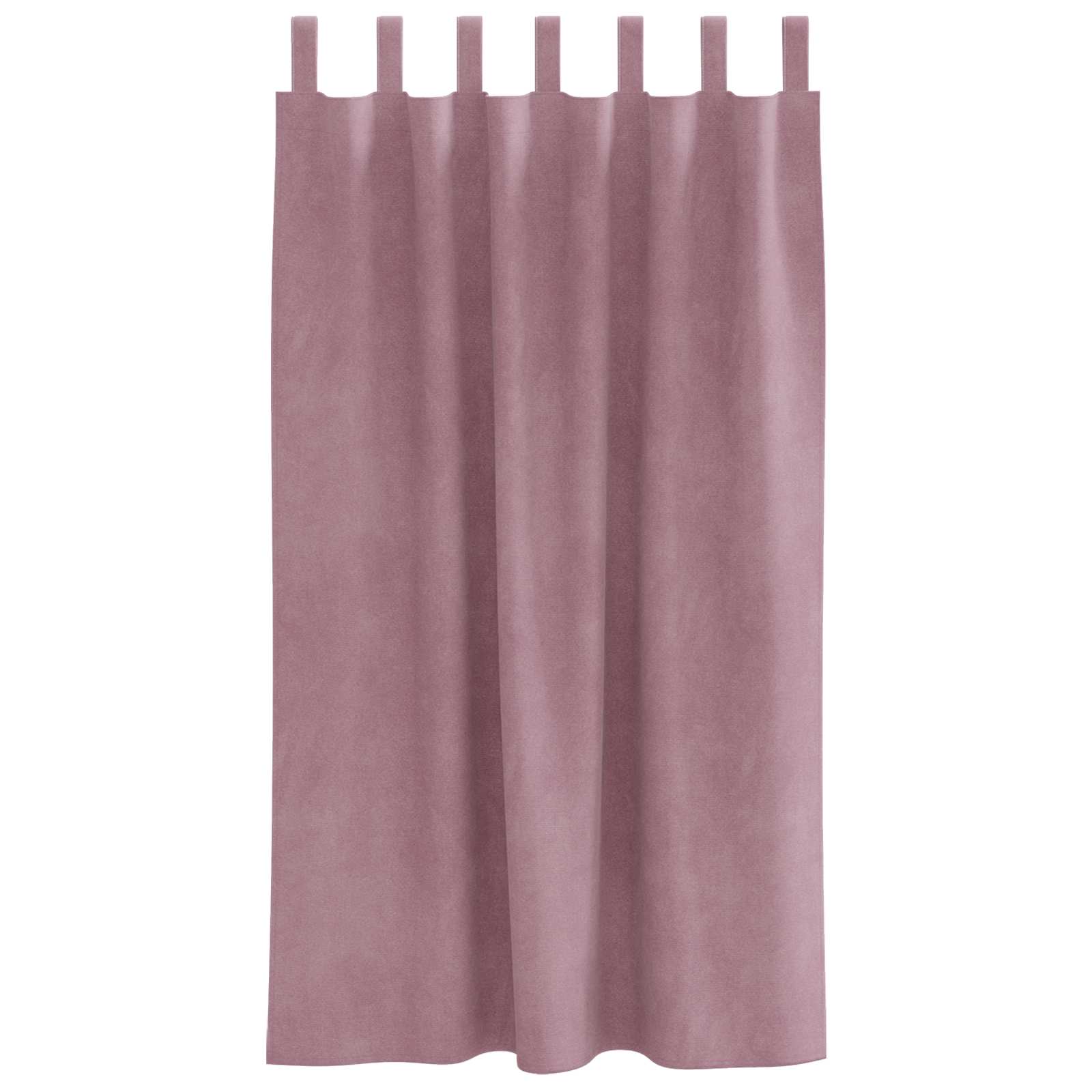 Užtemdymo užuolaidos 2 pcs Tamsiai rožinė 140 x 175 cm Aksomas
