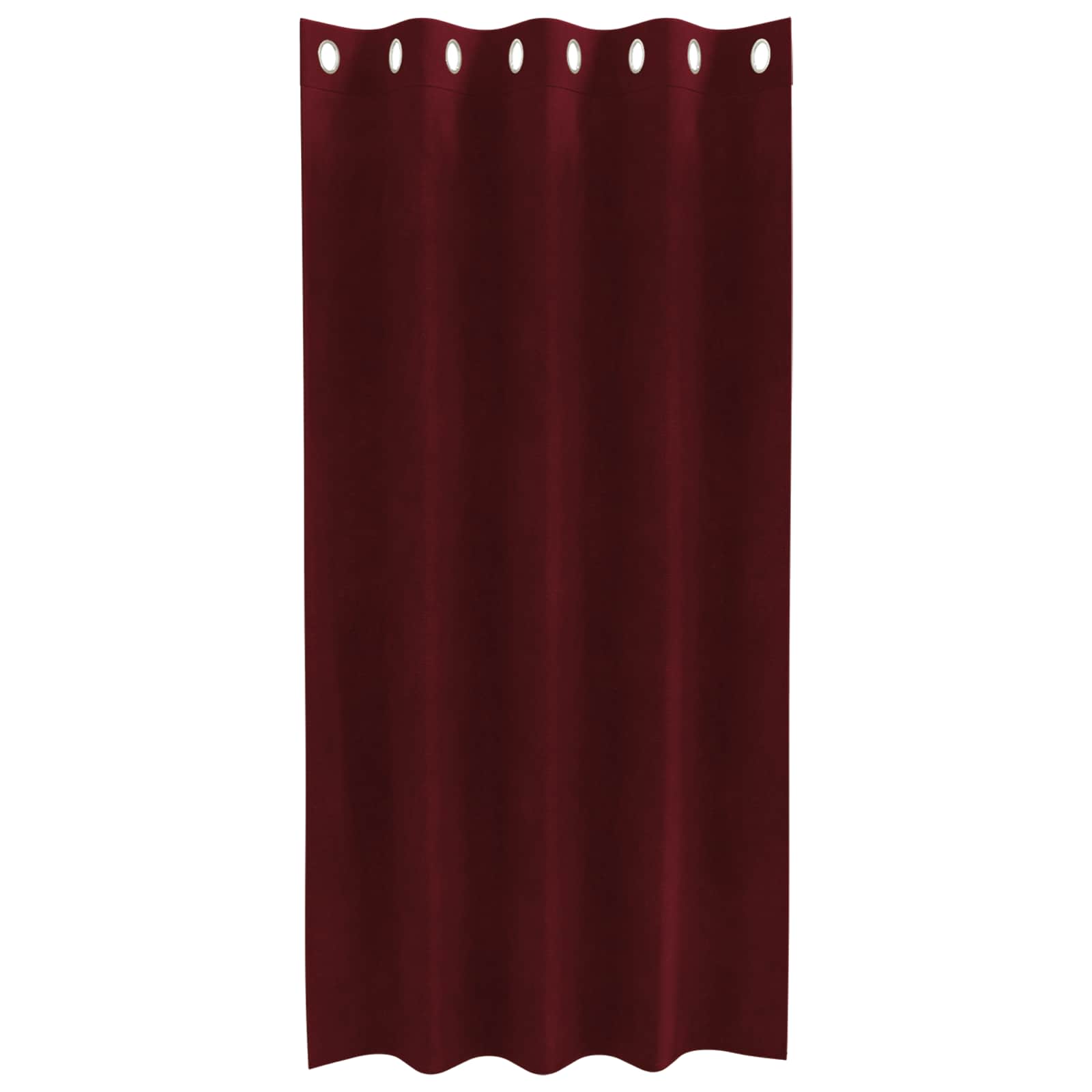 Užtemdymo užuolaidos 2 pcs Vyno raudona 140 x 175 cm Aksomas