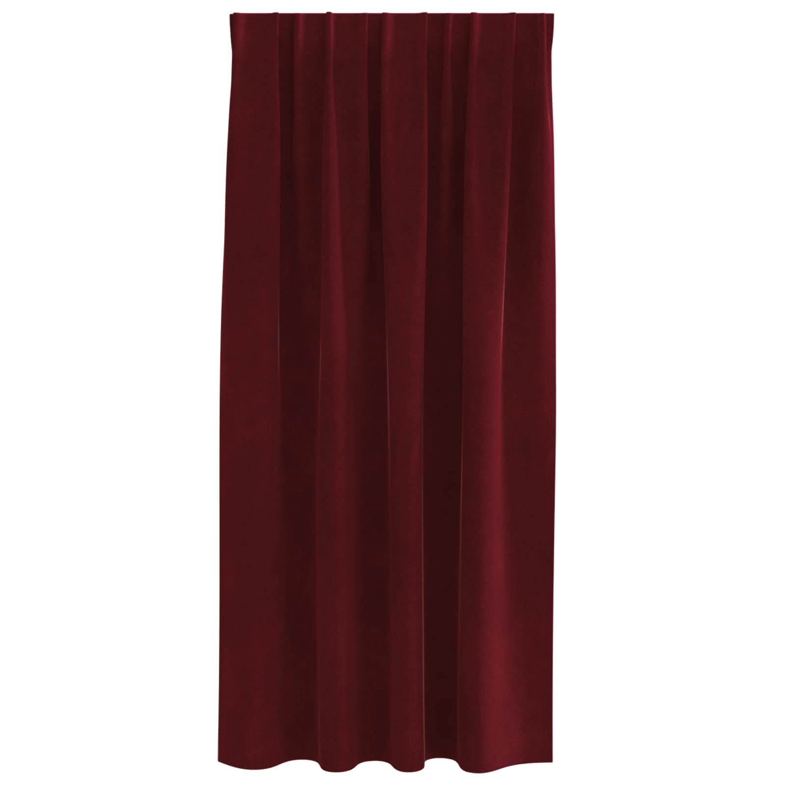 Užtemdymo užuolaidos 2 pcs Vyno raudona 140 x 175 cm Aksomas