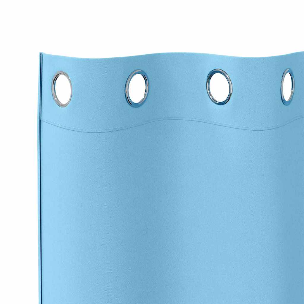 Užuolaidos su žiedais, blokuojančios šviesą 2 pcs