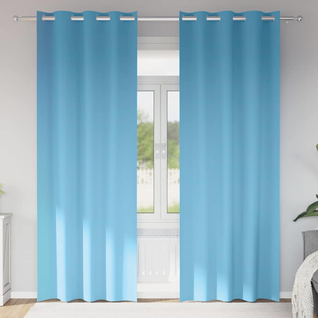 Užuolaidos su žiedais, blokuojančios šviesą 2 pcs