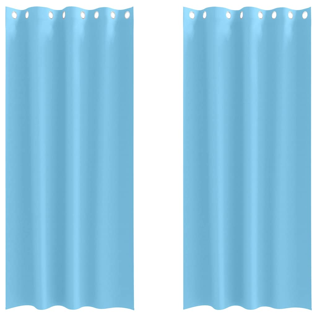 Užuolaidos su žiedais, blokuojančios šviesą 2 pcs