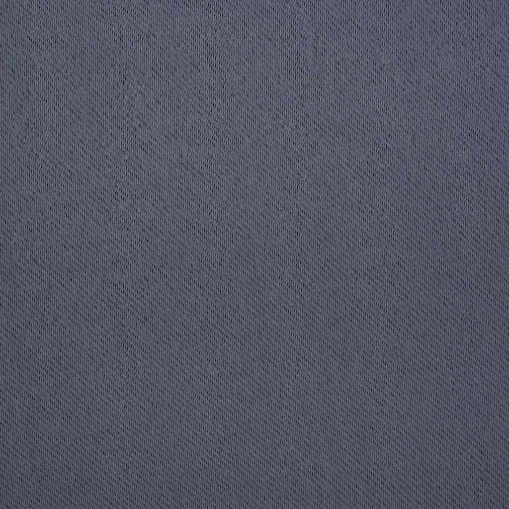 Curtains with Rings, Blackout 2 pcs Anthracite