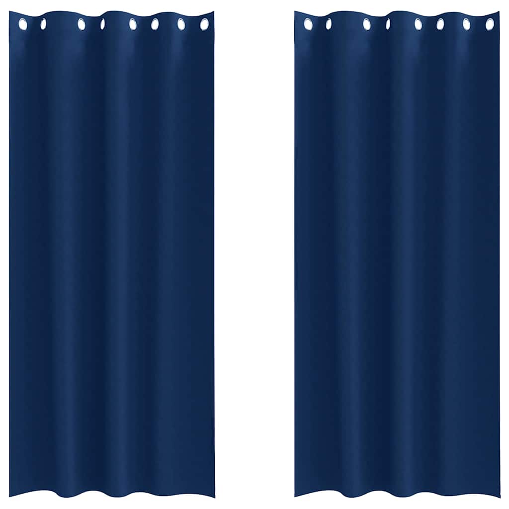 Užuolaidos su žiedais, blokuojančios šviesą 2 pcs