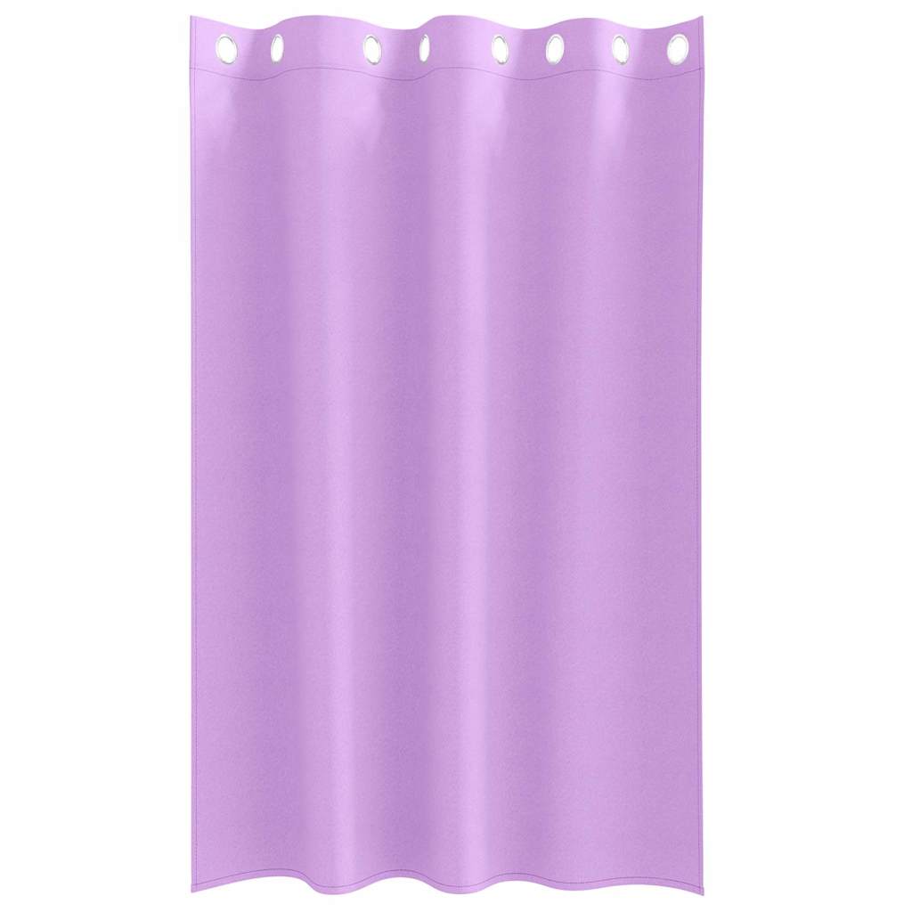 Užuolaidos su žiedais, blokuojančios šviesą 2 pcs Violetinė