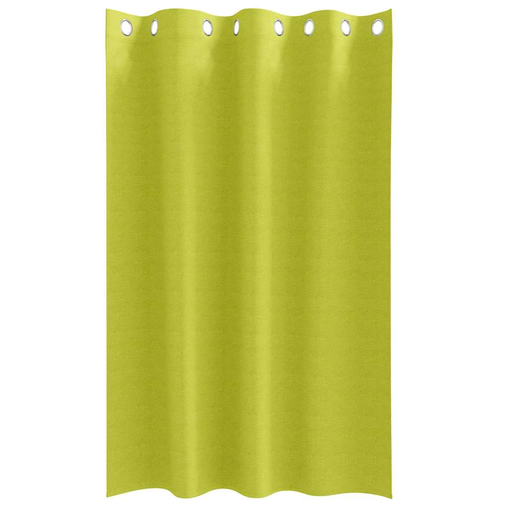 Užuolaidos 2 pcs Obuolio žalia 175 x 140 cm Poliesteris