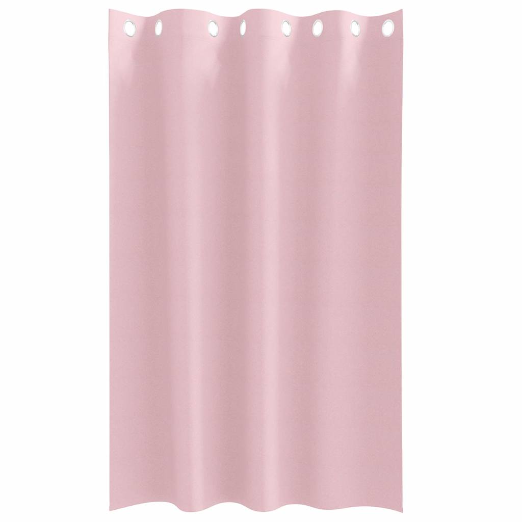 Užuolaidos 2 pcs Kūdikio rožinė 175 x 140 cm Poliesteris