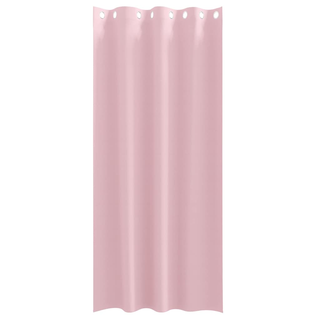 Light Blocking Curtains with Rings 2 pcs