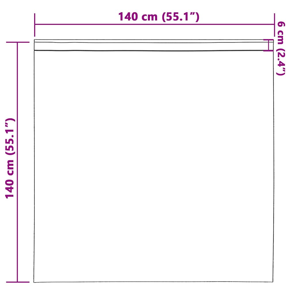 Ring-top, light-blocking curtains 2 pcs Sand