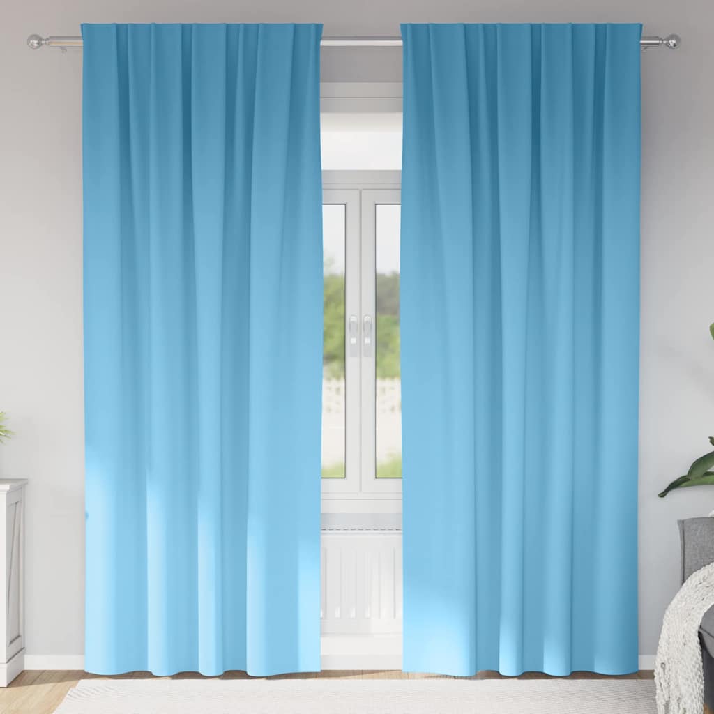 Užuolaidos su žiedais, blokuojančios šviesą 2 pcs