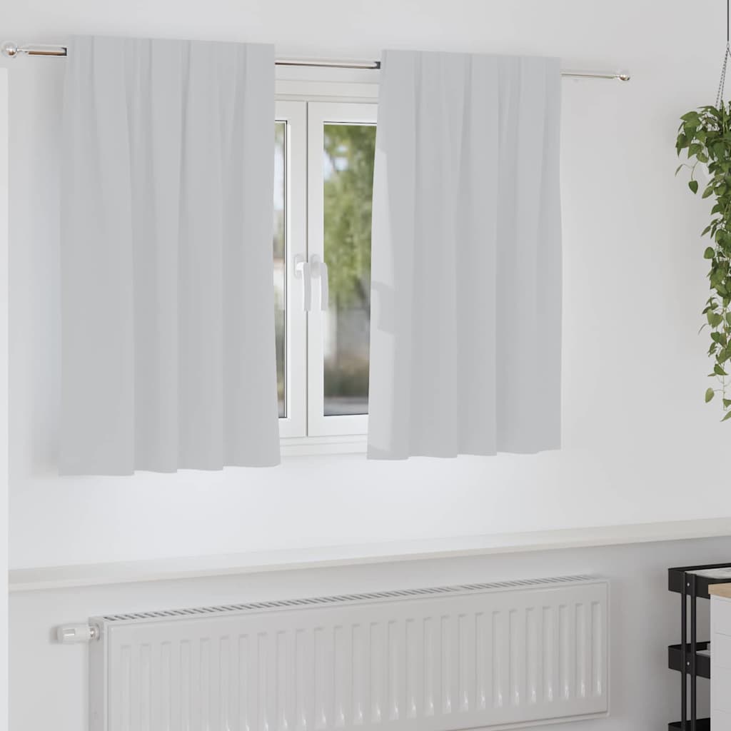 Užuolaidos su žiedais, blokuojančios šviesą 2 pcs