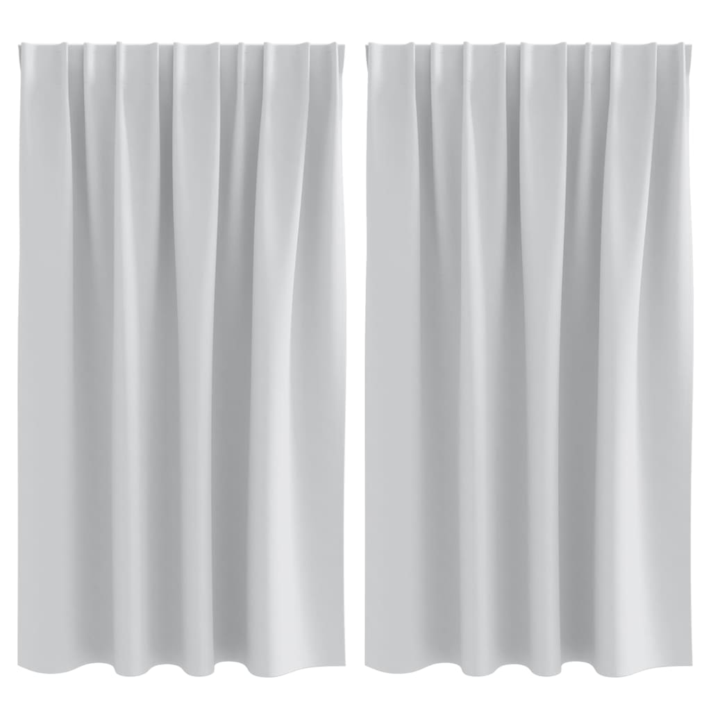 Užuolaidos su žiedais, blokuojančios šviesą 2 pcs