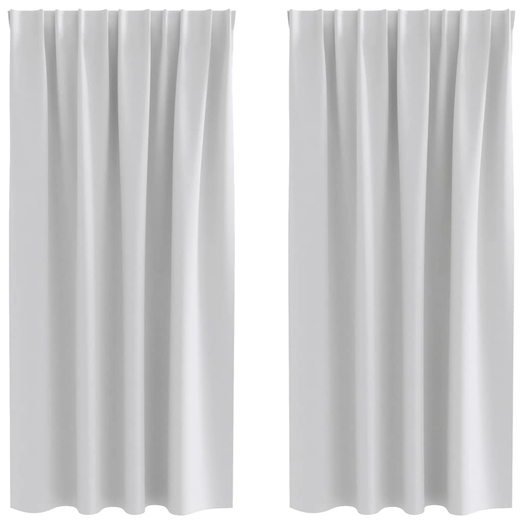 Užuolaidos su žiedais, blokuojančios šviesą 2 pcs