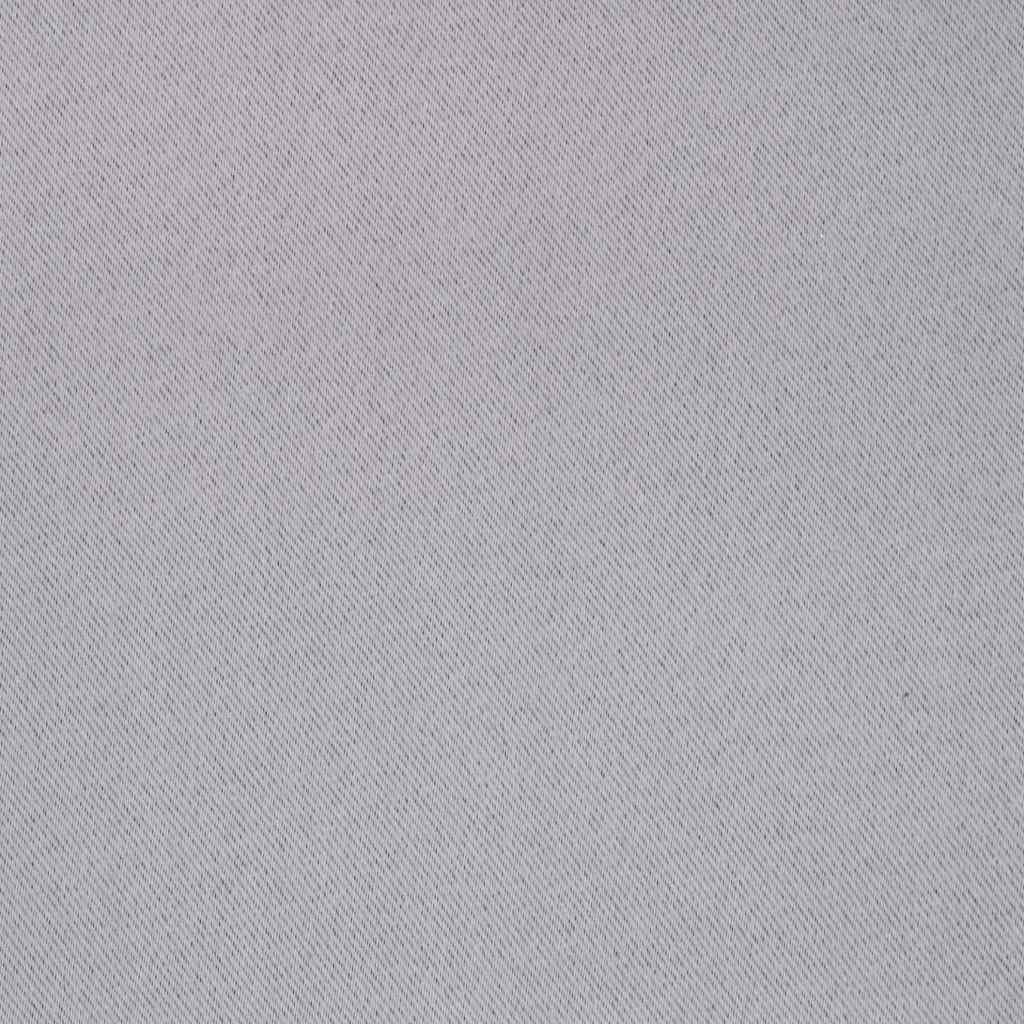 Curtains with rings, blackout 2 pcs Metal grey