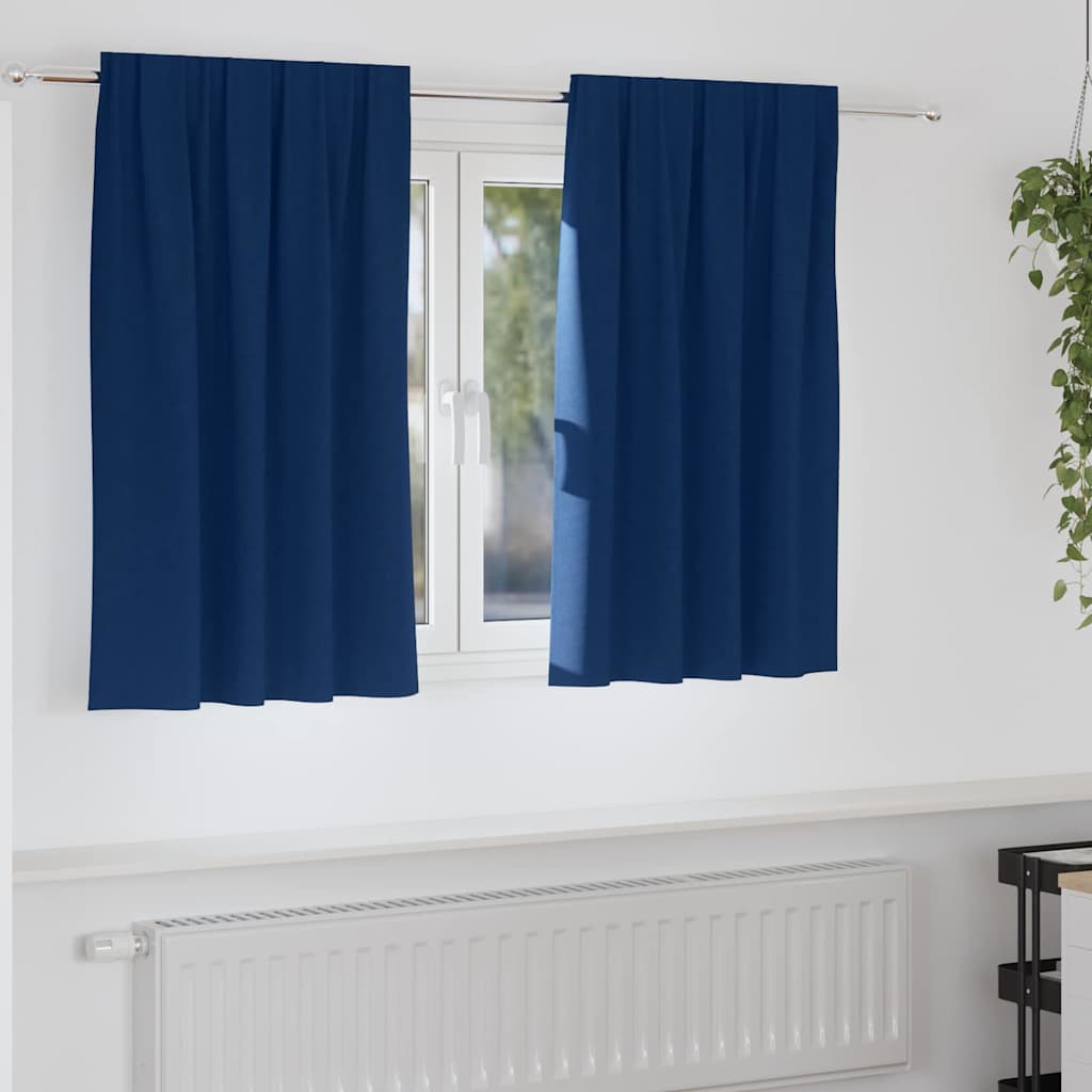 Užuolaidos su žiedais, blokuojančios šviesą 2 pcs