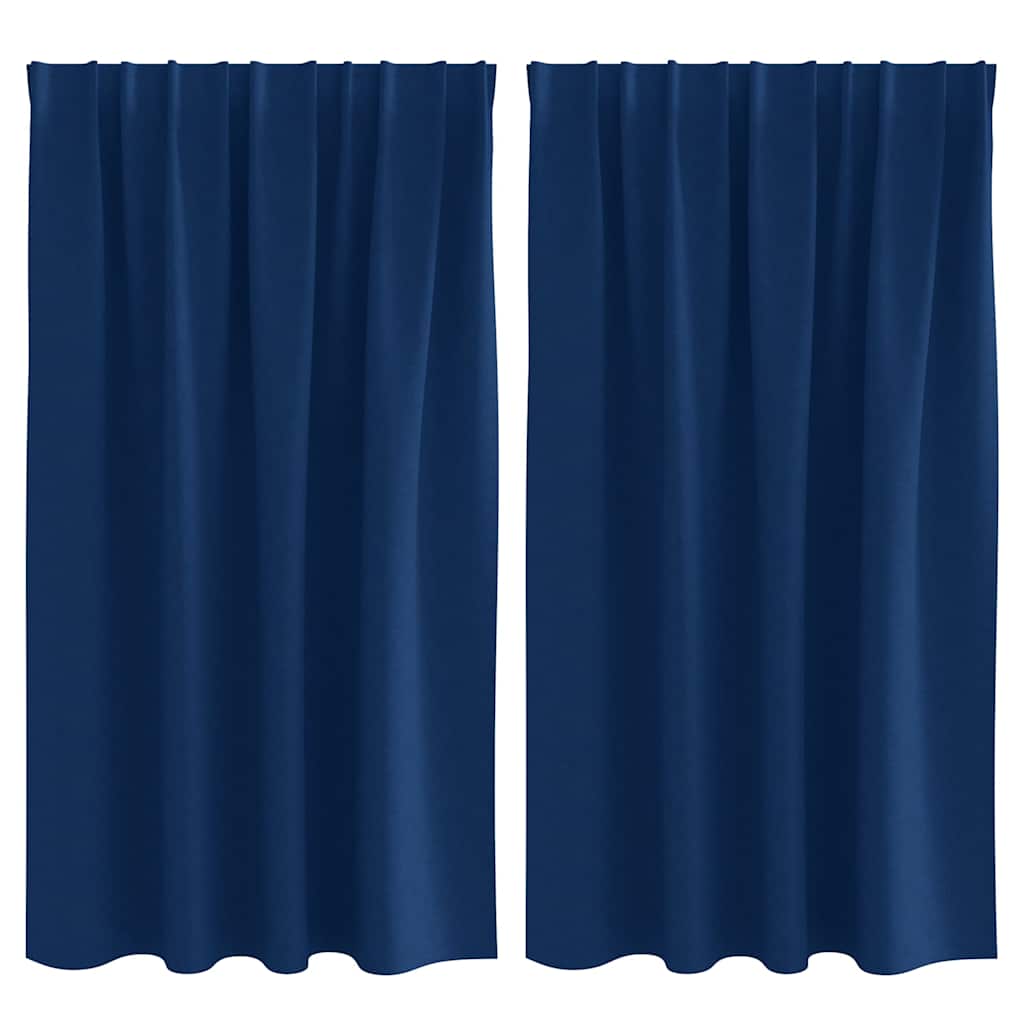 Užuolaidos su žiedais, blokuojančios šviesą 2 pcs