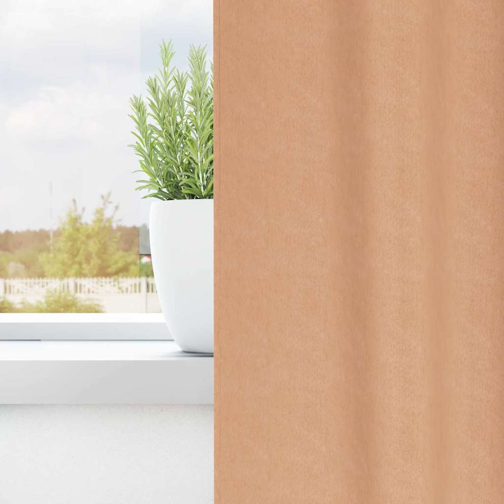 Užuolaidos su žiedais, blokuojančios šviesą 2 pcs