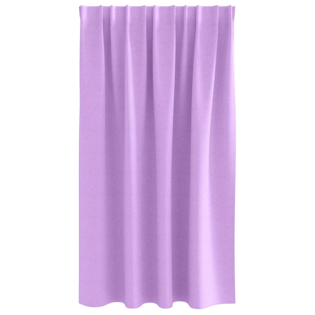 Užuolaidos su žiedais, blokuojančios šviesą 2 pcs Violetinė