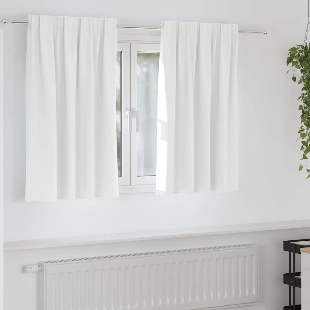 Užuolaidos su žiedais, blokuojančios šviesą 2 pcs