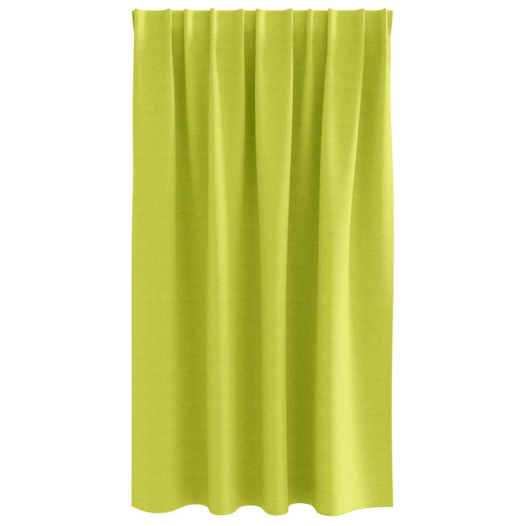 Užuolaidos su žiedais, blokuojančios šviesą 2 pcs Žalia