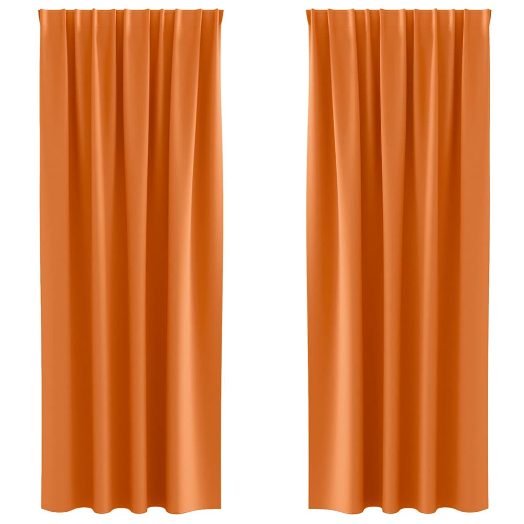 Užuolaidos su žiedais, blokuojančios šviesą 2 pcs
